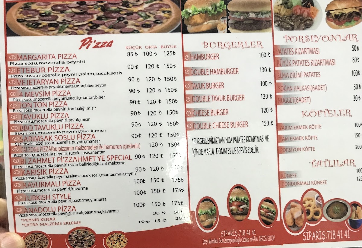 Menu Pizzahmet Fast Food-3